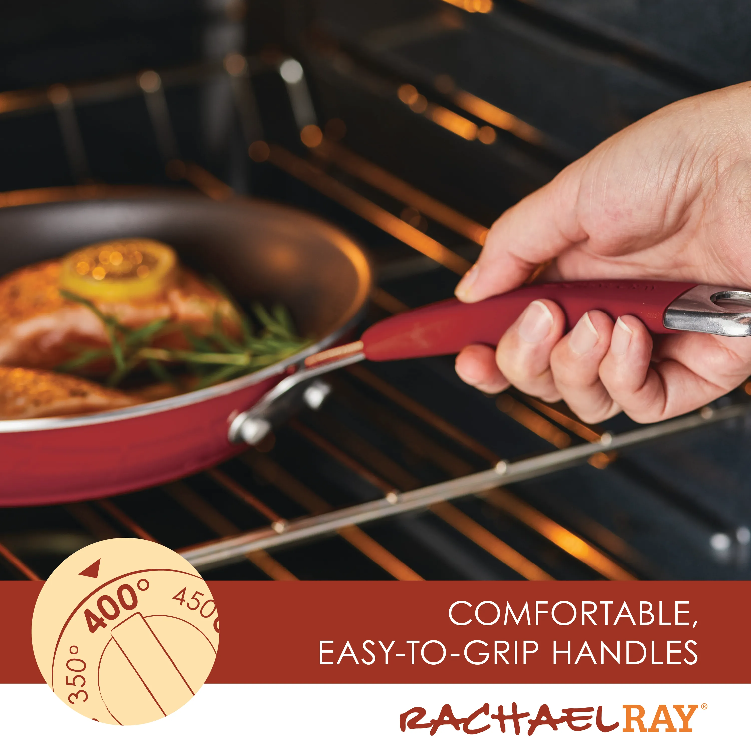 14-Piece Cucina Nonstick Cookware and Measuring Cup Set