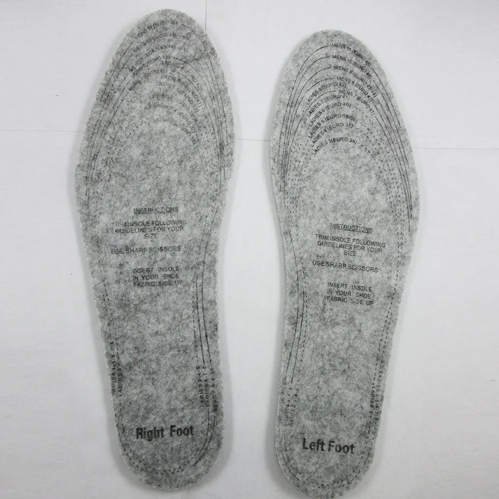 3 Pair Insulating Foil Thermal Shoe Insoles Mens Ladies Trainers Winter Warm !