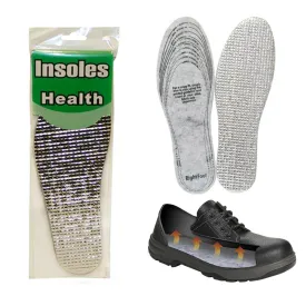 3 Pair Insulating Foil Thermal Shoe Insoles Mens Ladies Trainers Winter Warm !