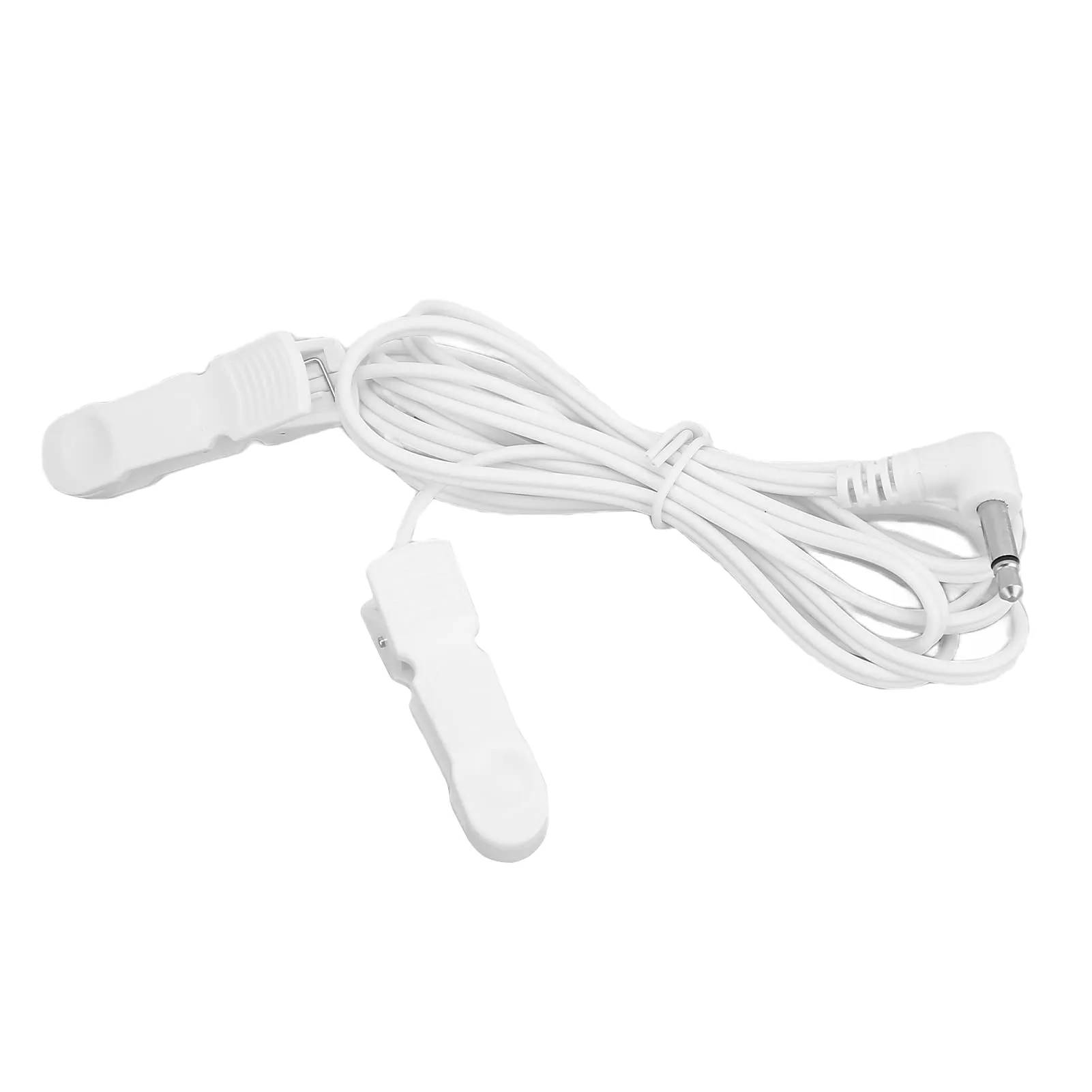 3.5mm TENS Ear Clip for TENS Unit Physiotherapy Machine, Electrode Wire Lead Connecting Cable for Promote Blood Circulation and Make Body Healthy