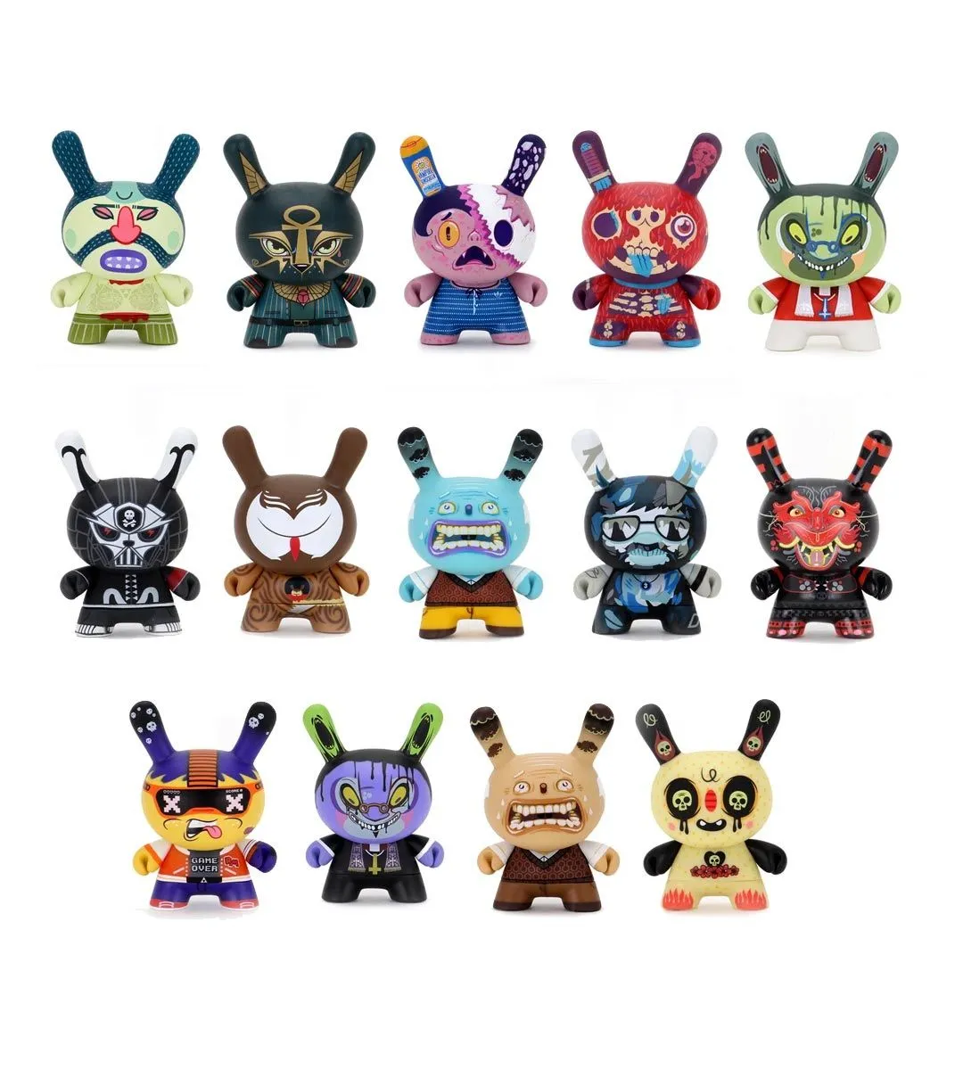 3" Exquisite Corpse Dunny Series