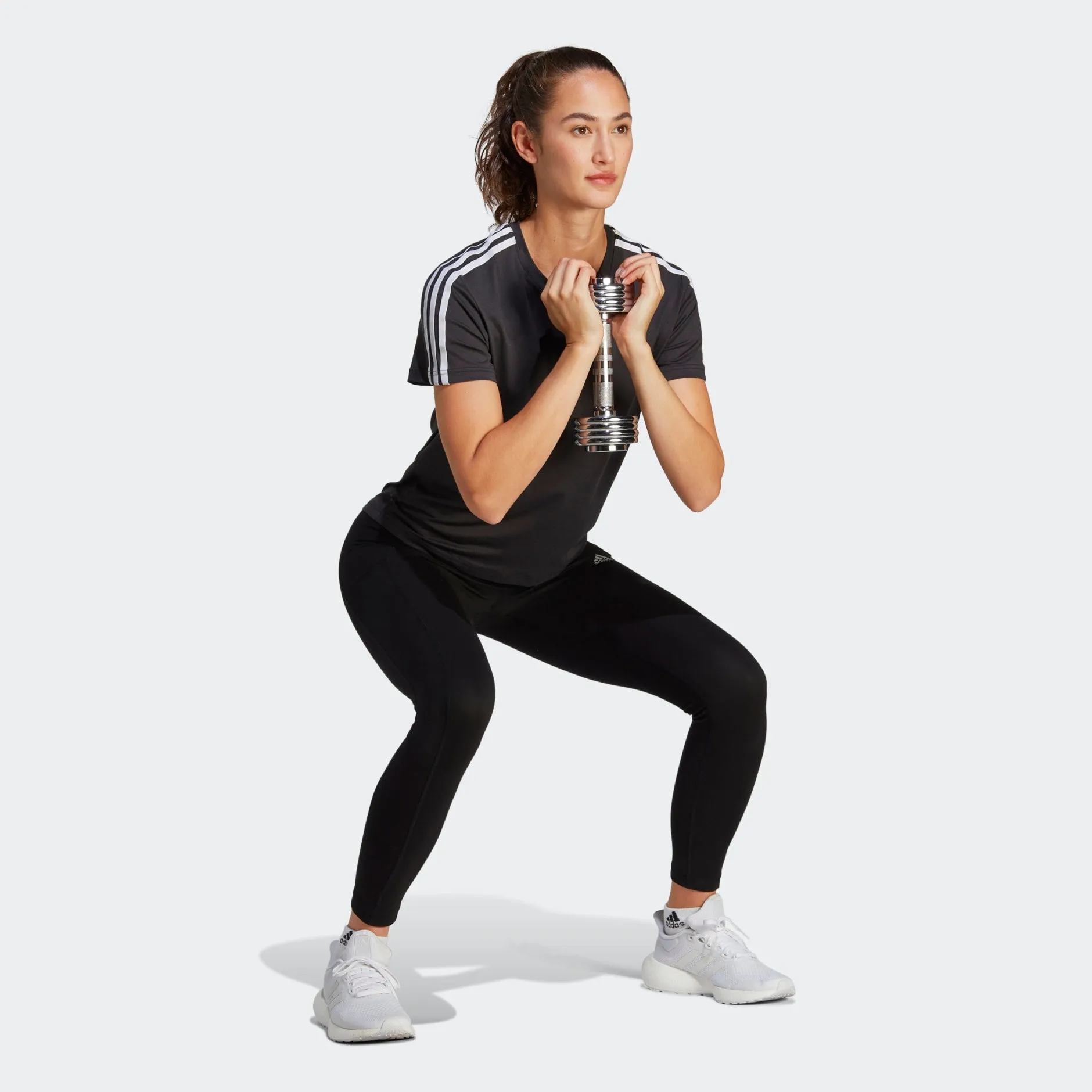 ADIDAS AEROREADY TRAIN ESSENTIALS 3-STRIPES T-SHIRT - IC5039