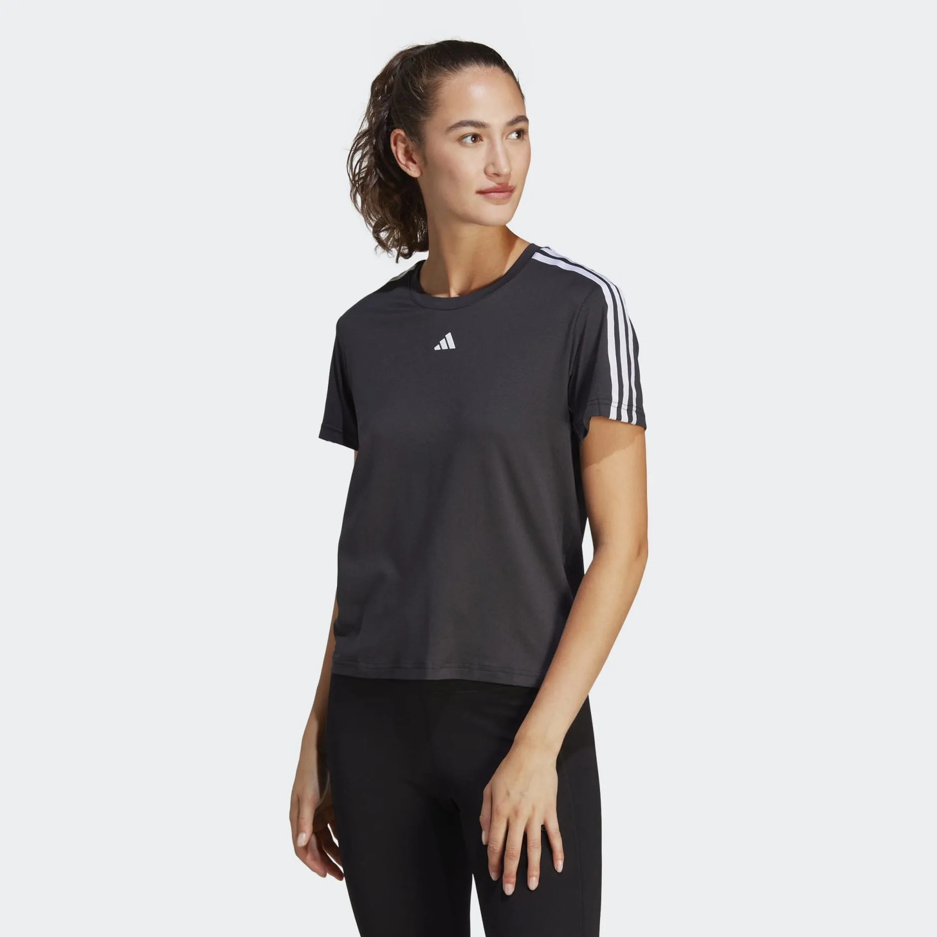 ADIDAS AEROREADY TRAIN ESSENTIALS 3-STRIPES T-SHIRT - IC5039