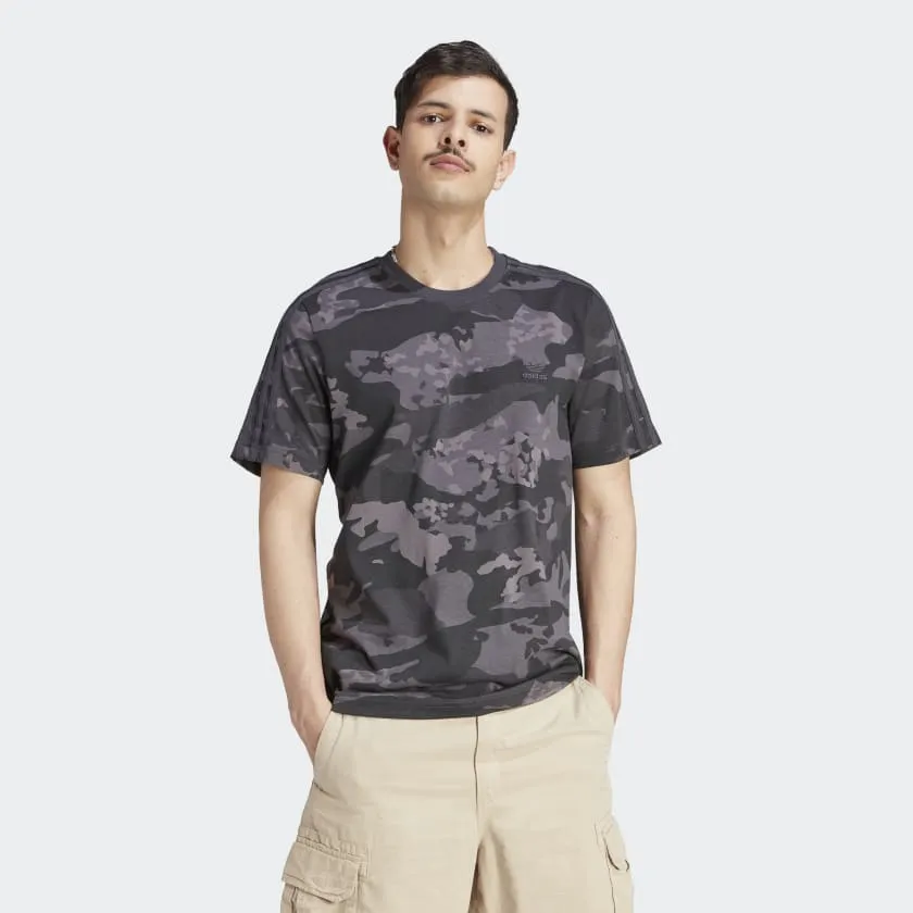 ADIDAS GRAPHICS CAMO T-SHIRT - GREY