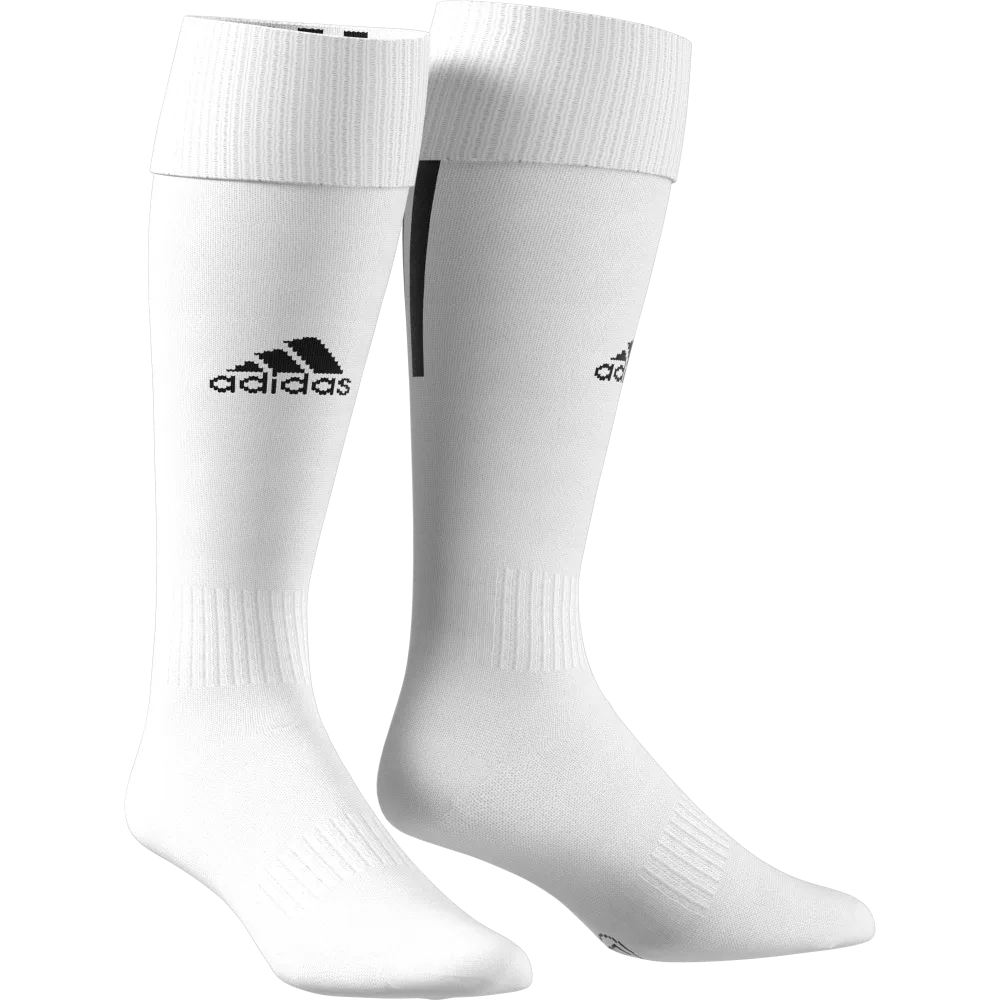 Adidas Santos Football Sock - White / Black