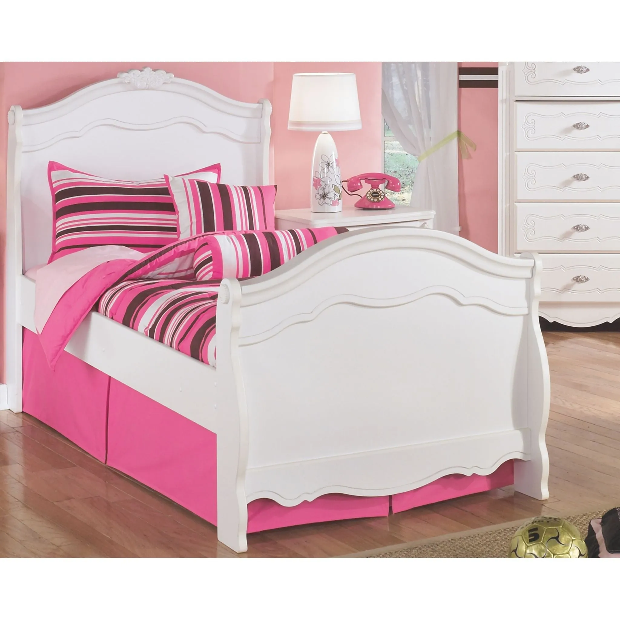 Ashley Exquisite 3 Piece Twin Bed