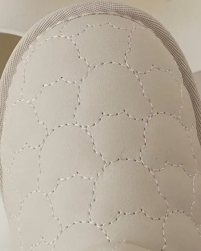 Bear Quilted Winter Plush Snow Boots