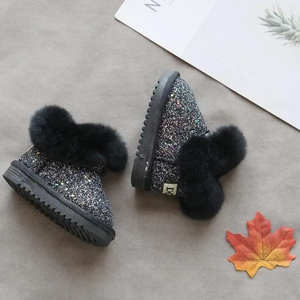 Betty Shining Plush Winter Boots