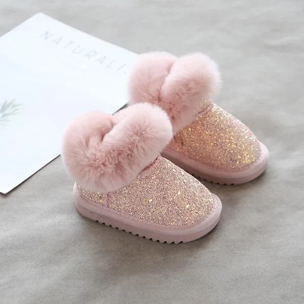 Betty Shining Plush Winter Boots
