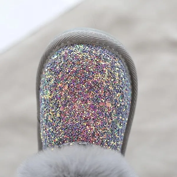 Betty Shining Plush Winter Boots