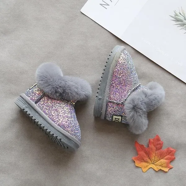 Betty Shining Plush Winter Boots