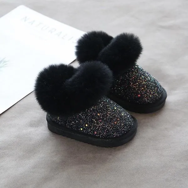 Betty Shining Plush Winter Boots