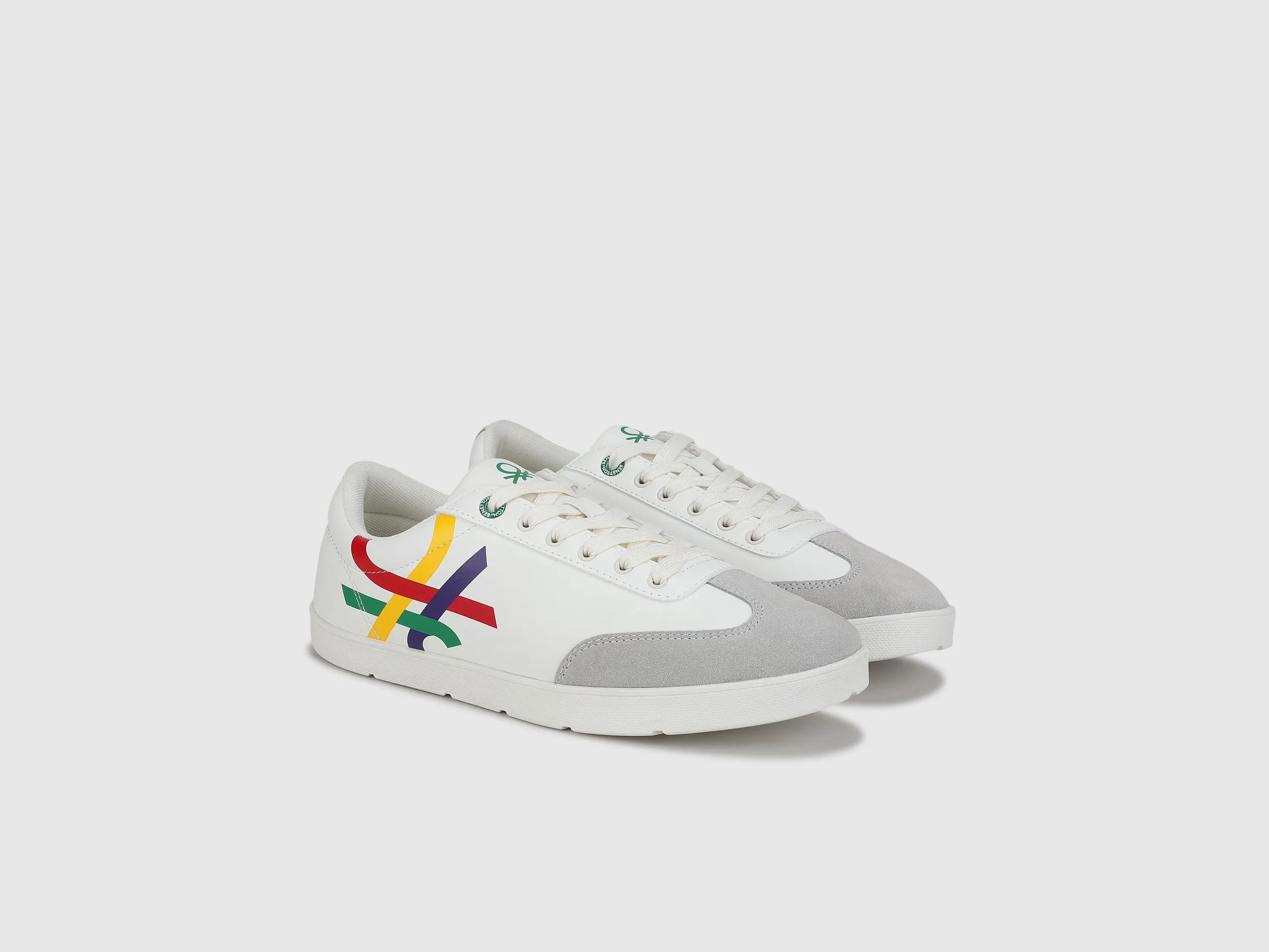 Brand Logo Lace-Up Sneakers