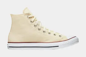 Chuck Taylor All Star Classic Colors High Solid Canvas Mens Lifestyle Shoes (Natural White)