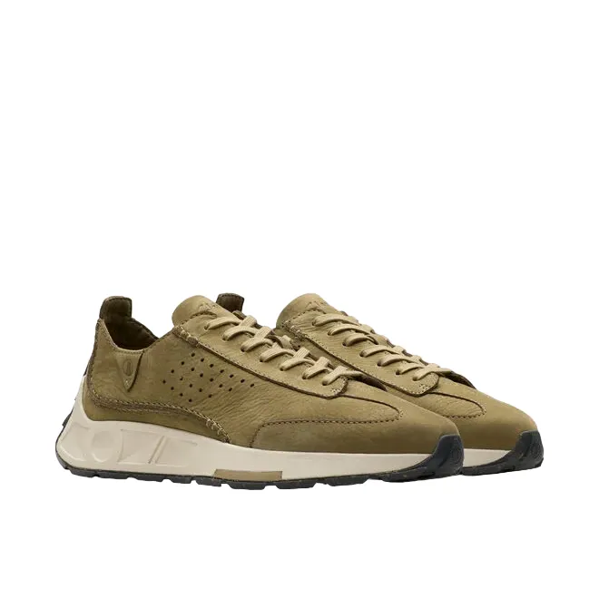 Clarks scarpa casual da uomo in pelle Craft Speed 176159 G quercia