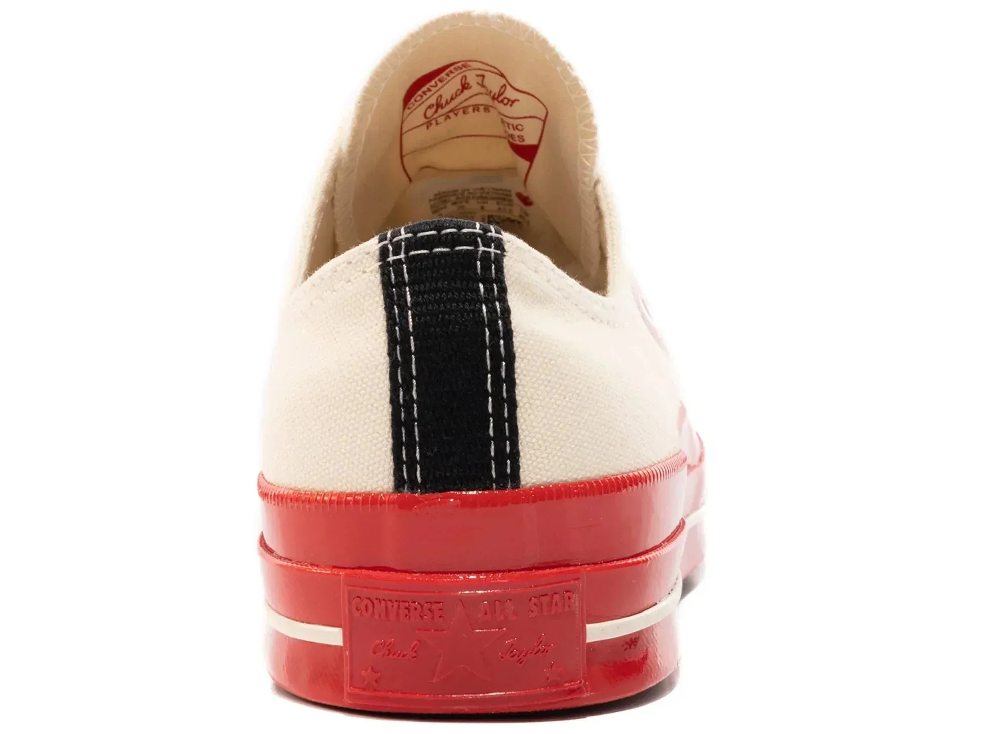 Comme Des Garçons PLAY x Converse Chuck 70 Low 'White/Red'