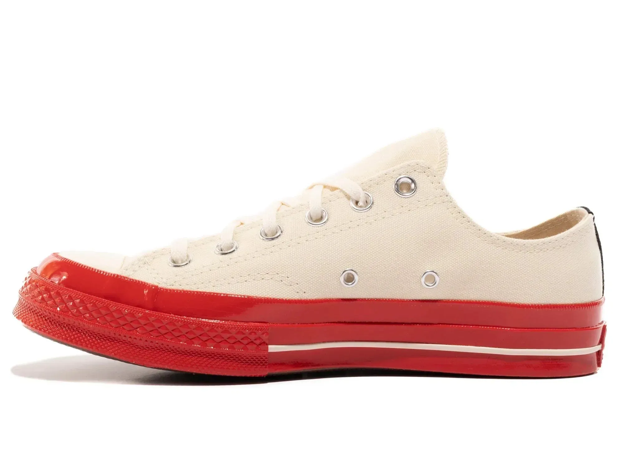 Comme Des Garçons PLAY x Converse Chuck 70 Low 'White/Red'