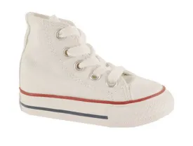 Converse 7J253 All Star Hi-top for Infants - Optical White