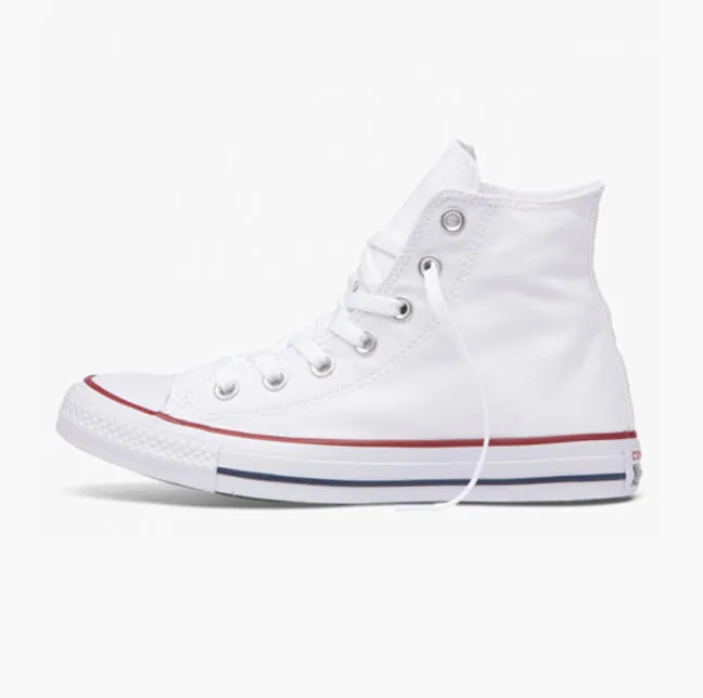 Converse Chuck Taylor All Star Classic Optical White Leather Hi Top 132169