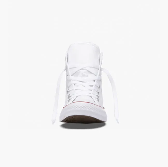 Converse Chuck Taylor All Star Classic Optical White Leather Hi Top 132169