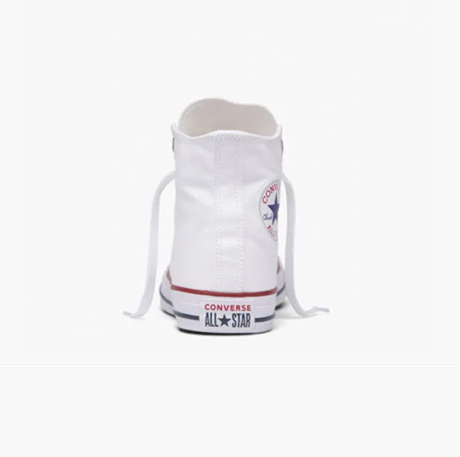 Converse Chuck Taylor All Star Classic Optical White Leather Hi Top 132169
