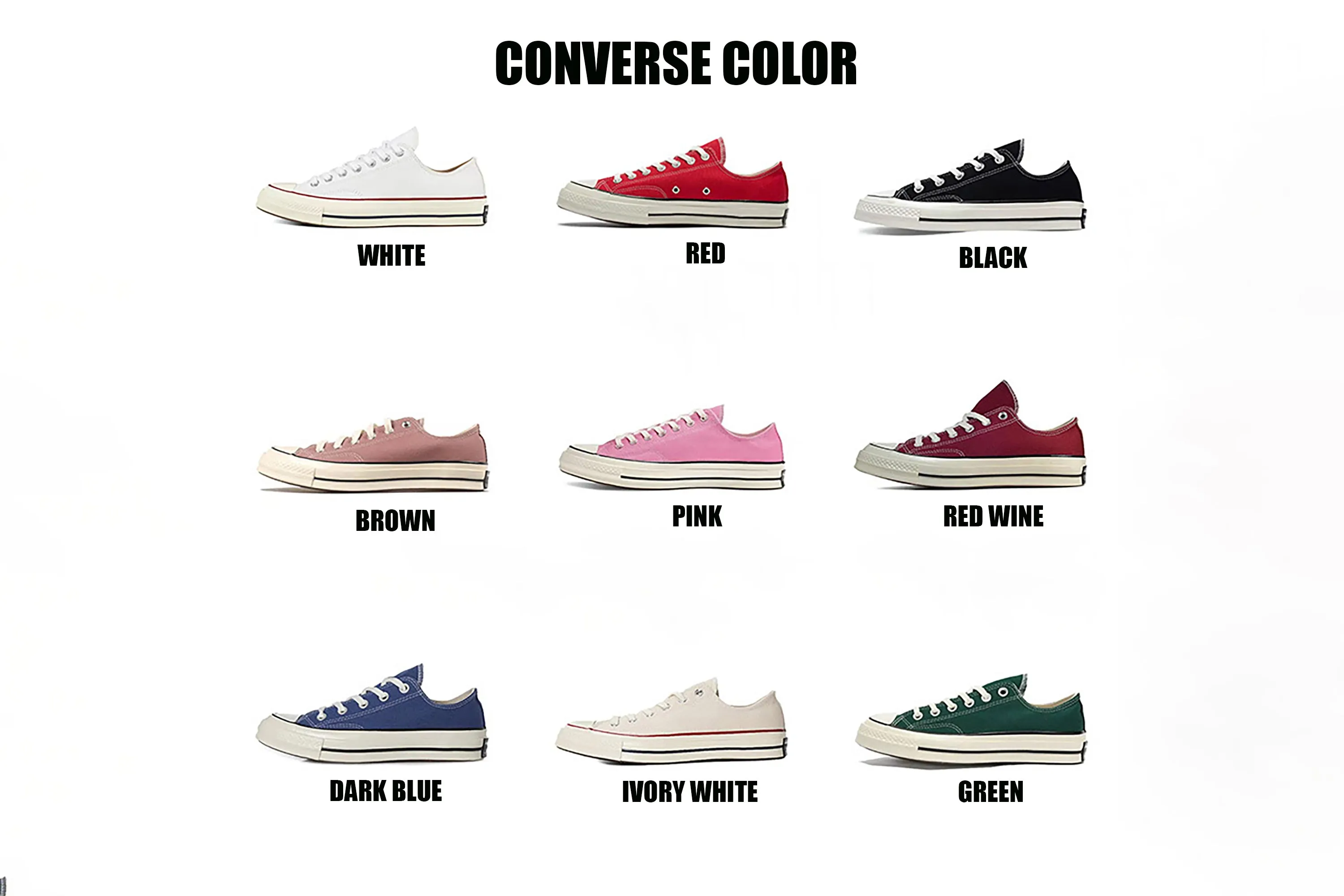 Converse Chuck Taylor Low Top Custom Cat Embroidered Shoes