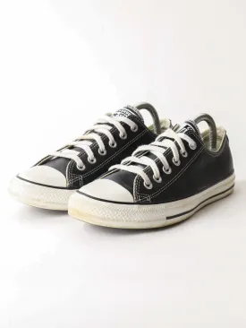 Converse Chuck Taylors U.S. Mens 7 Black Leather