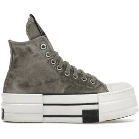 Converse DBL DRKSTAR Chuck Taylor All Star 70 Hi Rick Owens DRKSHDW Overdye Concrete