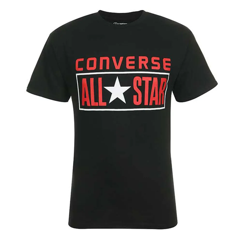 Converse Men' Short Sleeve All Star printed Cotton T Shirt