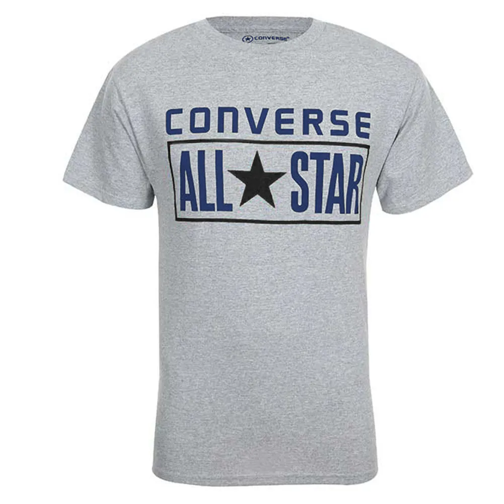 Converse Men' Short Sleeve All Star printed Cotton T Shirt
