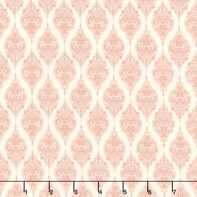 Elegance - Exquisite Dusty Rose Yardage