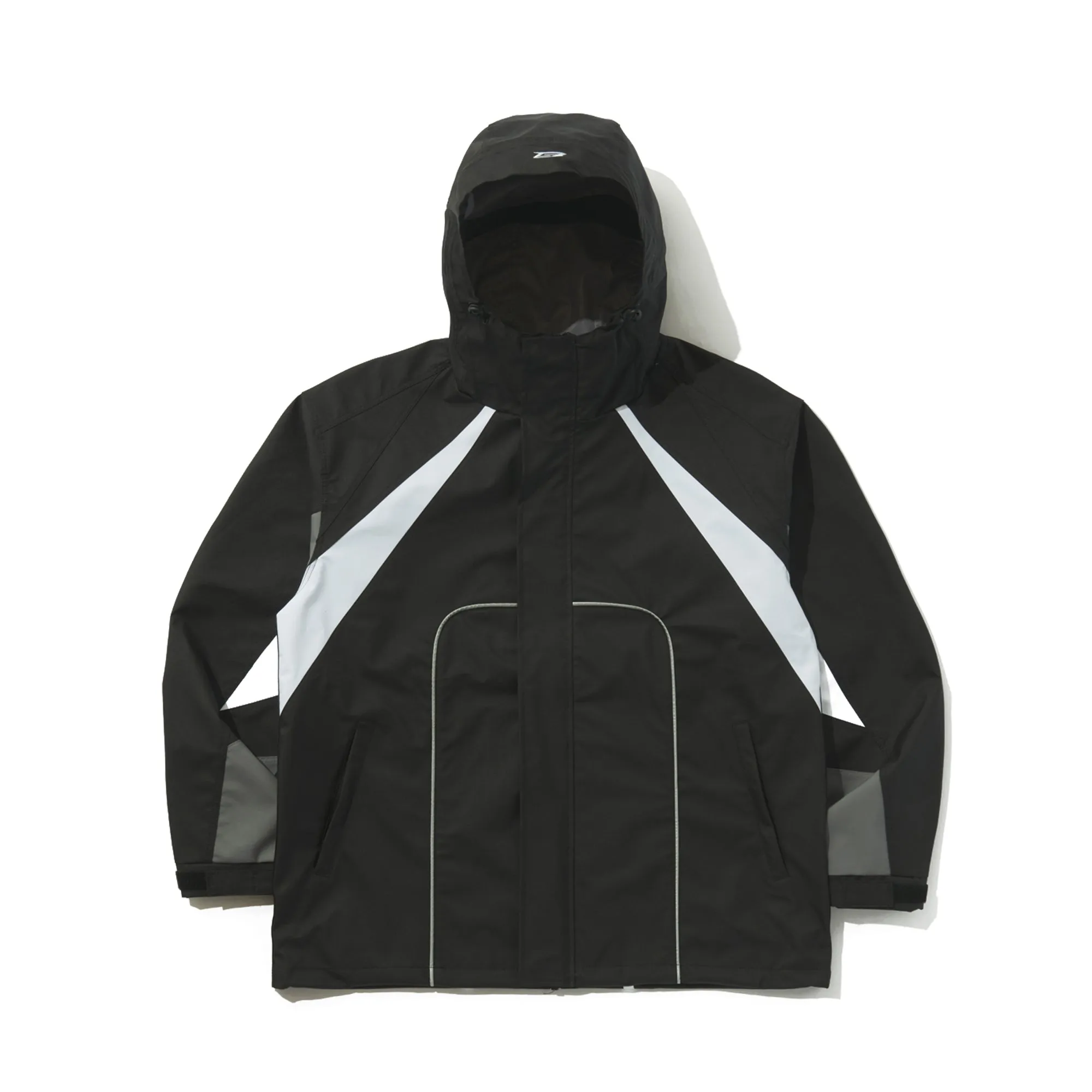 EXQUISITE 3L HOODED JACKET BLACK