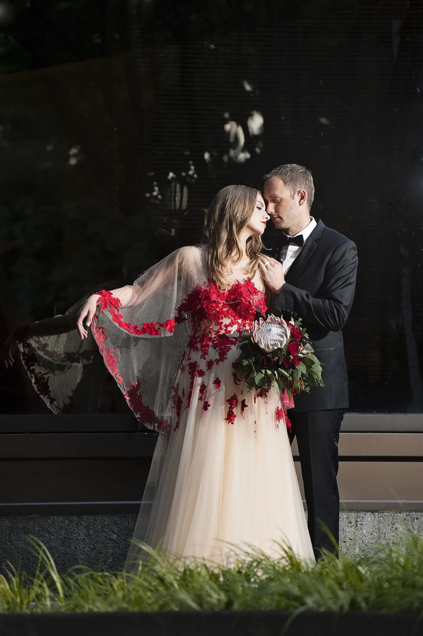 Exquisite Couture Bridal Cape (#KEERA)