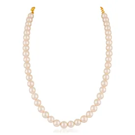 Exquisite Cream Beads Necklace