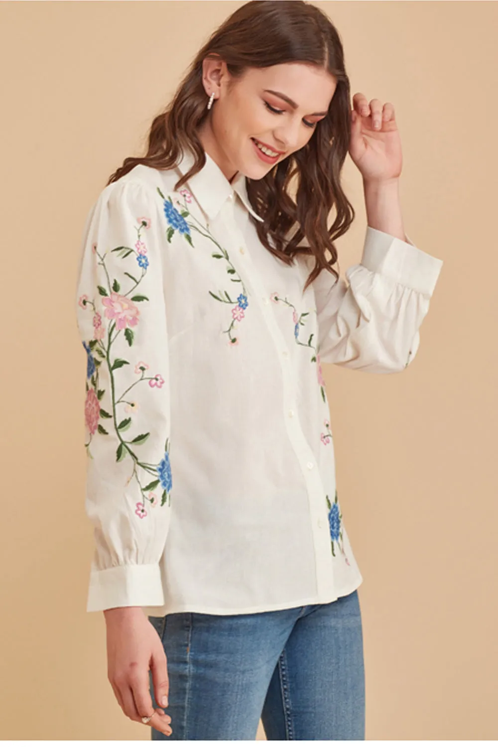 Exquisite Embroidered Shirt
