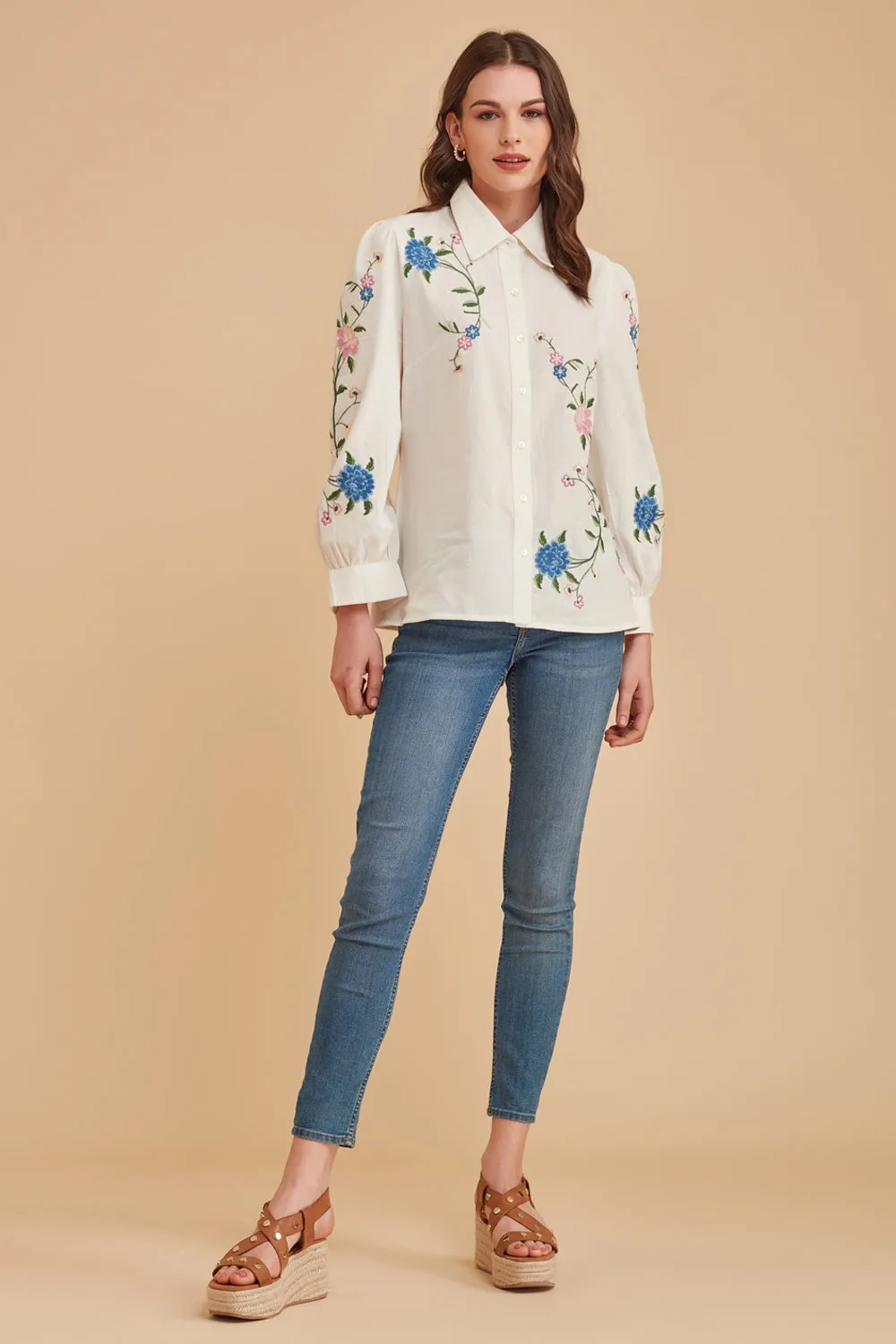 Exquisite Embroidered Shirt