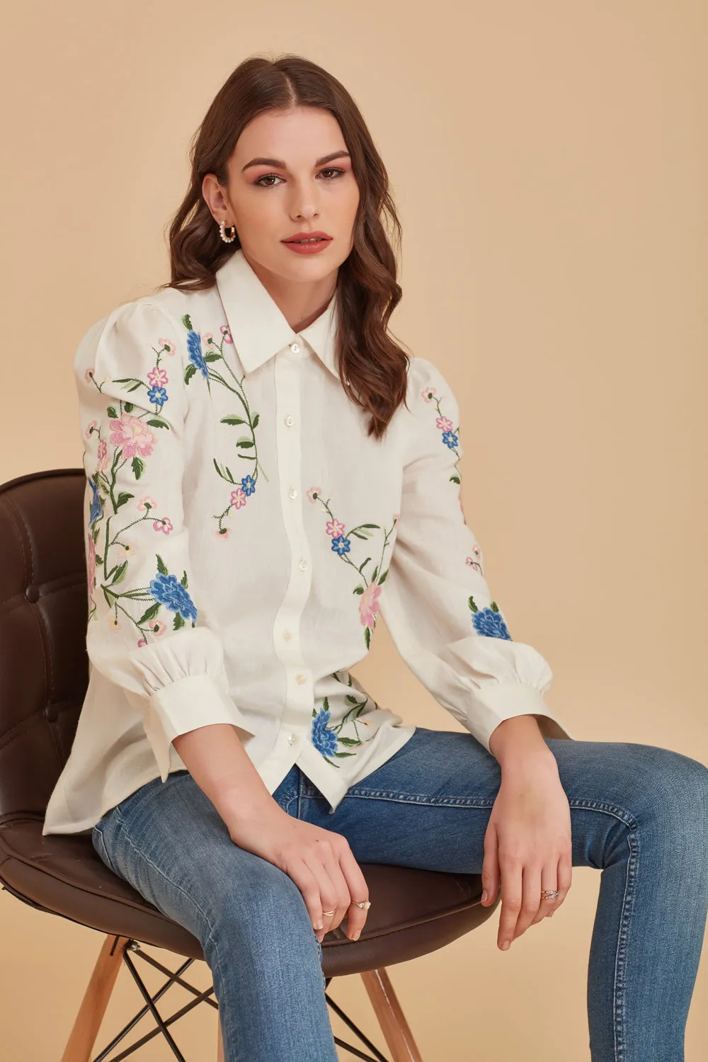 Exquisite Embroidered Shirt