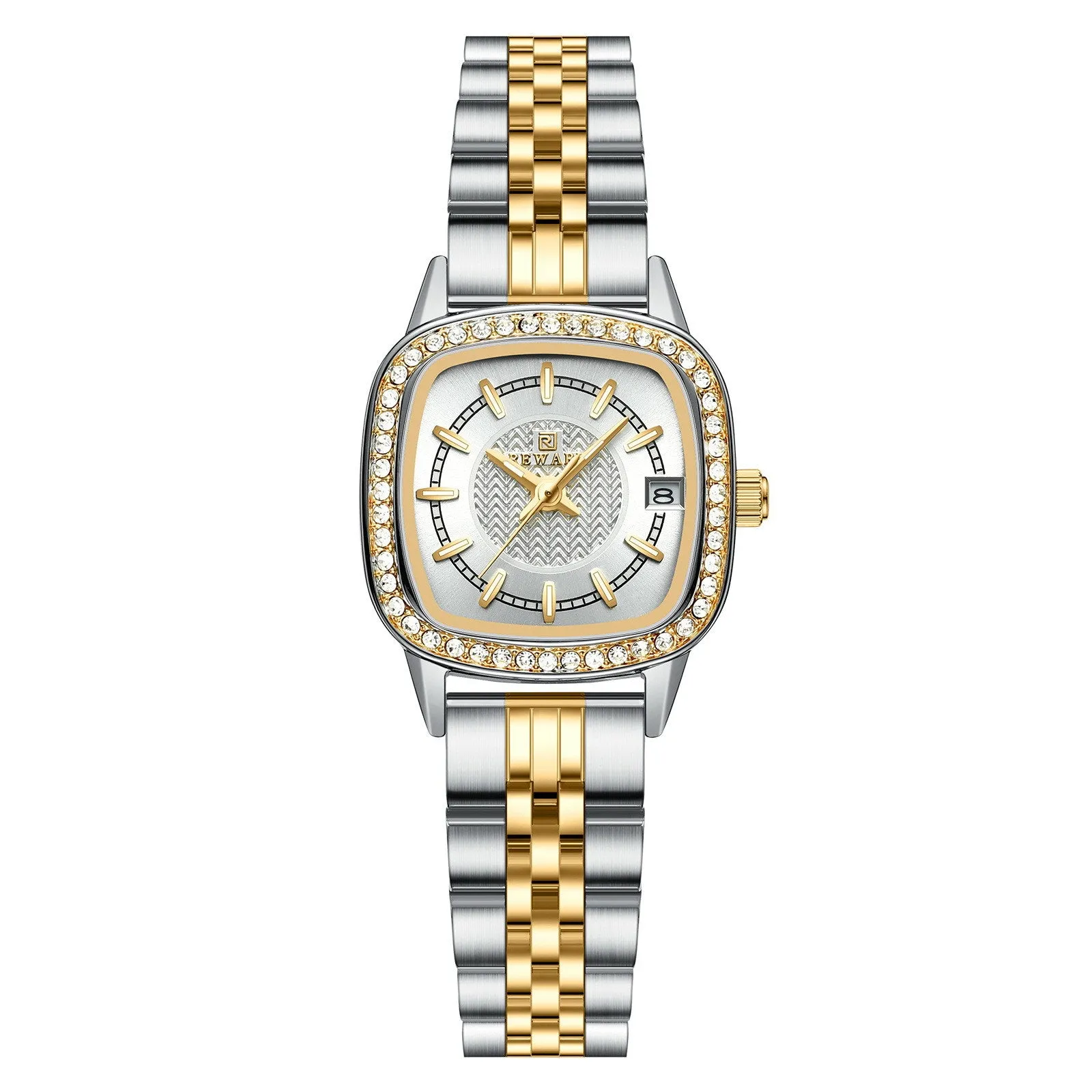 Exquisite Lady's Date Waterproof Quartz Watch