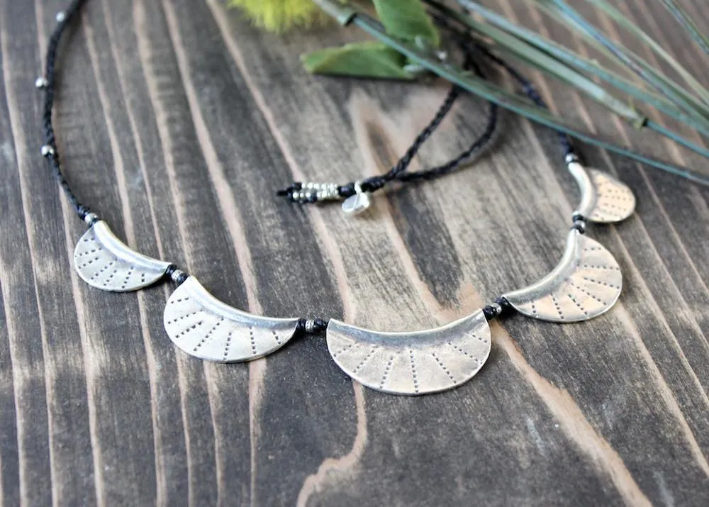 Exquisite Thai Silver Adjustable Length Necklace