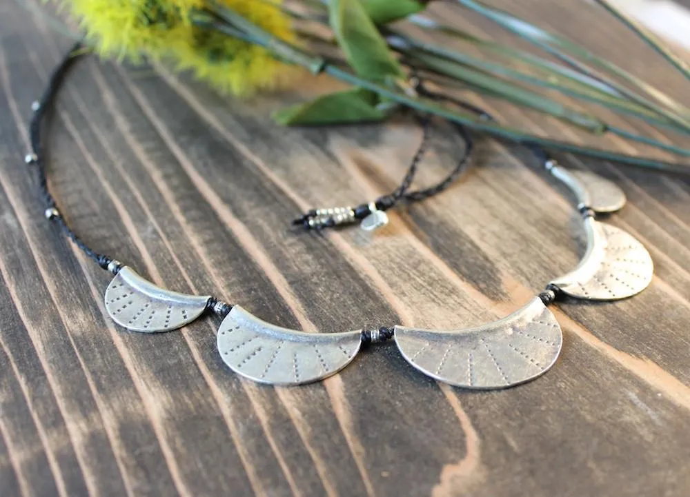 Exquisite Thai Silver Adjustable Length Necklace