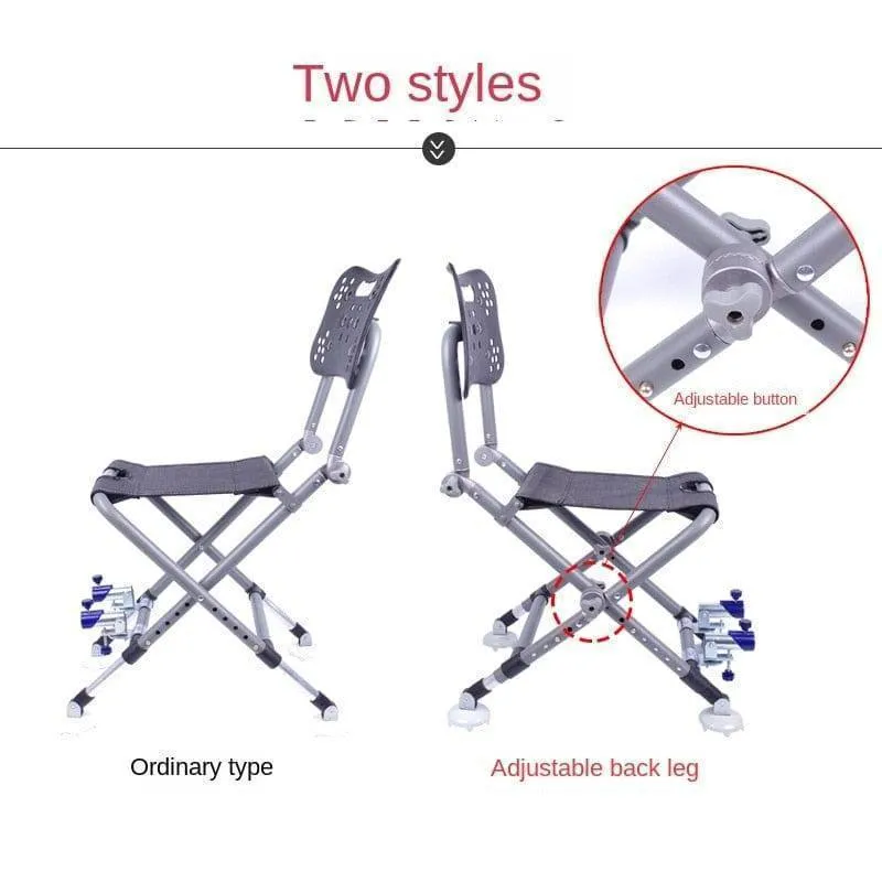 Fishing Recliner Chair with Versatile Backrest - Ultimate Angler Support