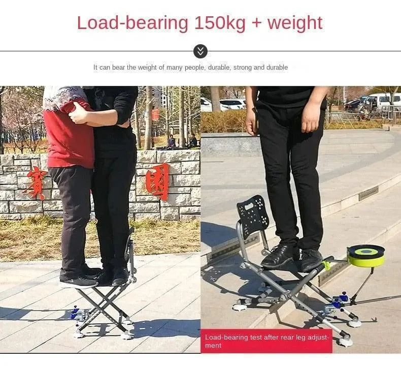 Fishing Recliner Chair with Versatile Backrest - Ultimate Angler Support