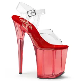 Flamingo-808T Red Tint - 8" Heel (Speed Heels)