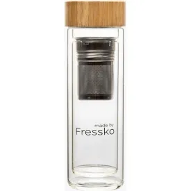 Fressko 'Tour' Glass Vacuum Flask 400ml (13 oz)