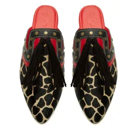 Giraffe Cone Mules Women
