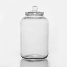 Glass Storage Container 6.0 L, BPA-Free, Non-toxic. Wide opening, Clear