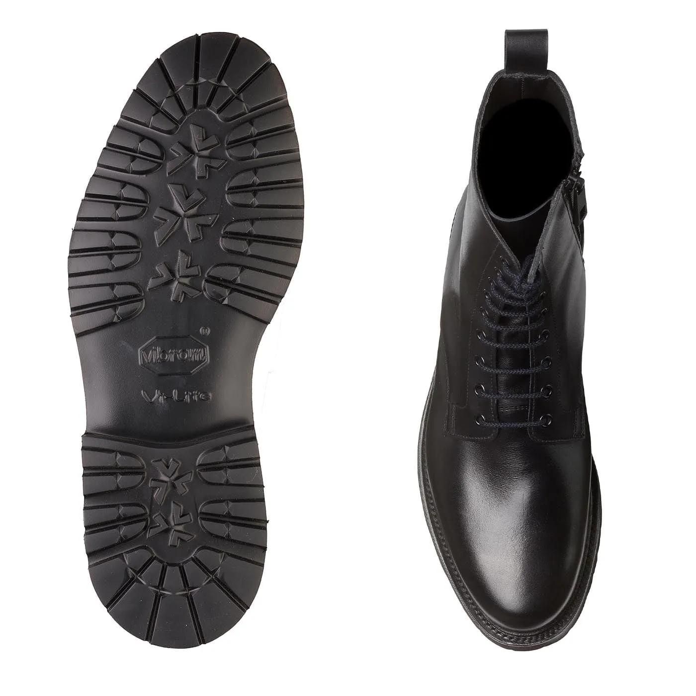 Hazel Black Wax Calf