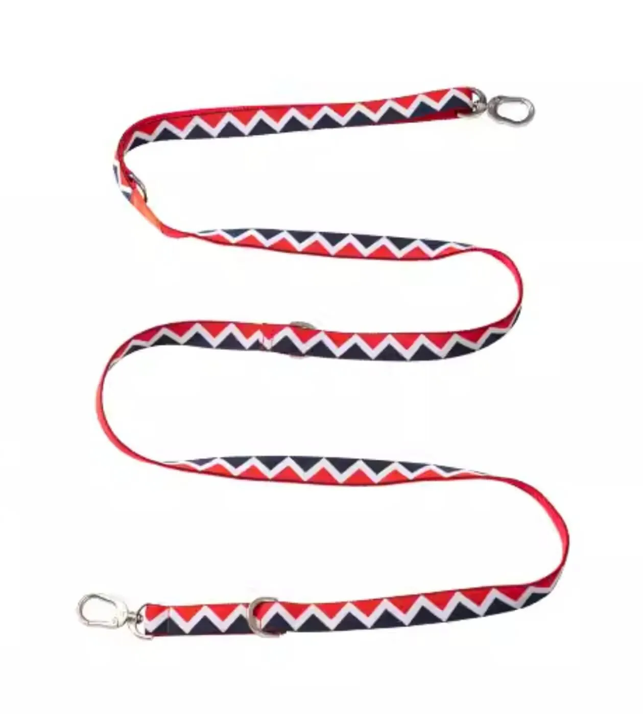 HiDREAM Durable Rainbow Multi-functional 210cm Nylon Dog Leash for Small Medium Large Dogs