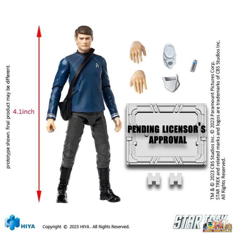 Hiya Toys Star Trek 2009 EXQUISITE MINI 1/18 Dr. McCoy EMS025