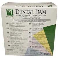Hygenic® Dental Dam Convenience Pack – Children, 5" x 5", 364/Pkg